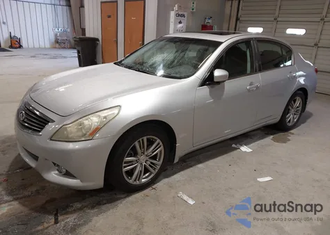2010 Infiniti G37 Journey from USA, damaged, VIN JN1CV6AP1AM400305